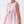 Load image into Gallery viewer, sleeveless pink floral dress with a belt