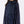 Load image into Gallery viewer, A navy glitter dress with long sleeves and a soft, sheer bow