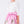 Load image into Gallery viewer, white long balloon sleeved blouse with a pink floral skirt that has a polka dotted bow