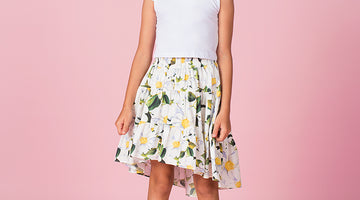 floral outfit for little girls