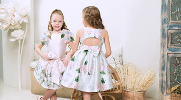 pastel floral designs for little girls by Mama Luma