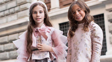 chic pink designs for little girls
