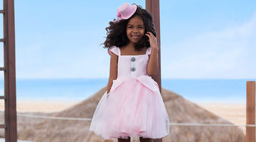 pink tulle dress for little girls