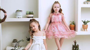 pink party dresses for little girls
