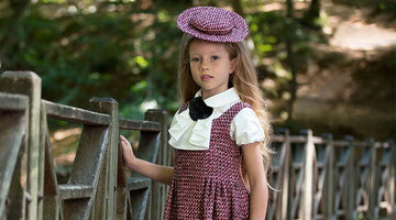 chic tweed outfits for little girls