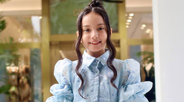 ice blue princess dress for little girls