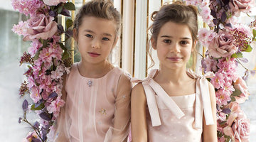 pretty pink outfits for little girls