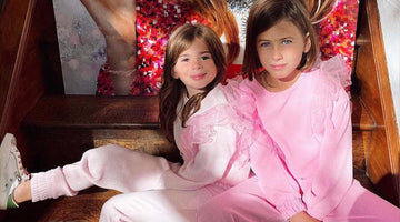 pink tracksuits for little girls