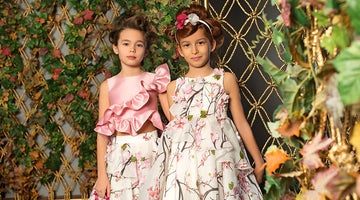floral designs for little girls