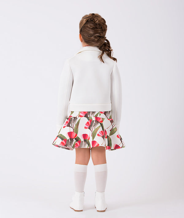 white jacket for little girls