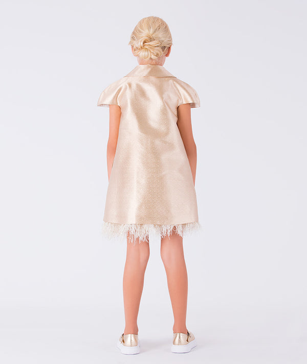 elegant golden jacket