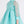 Load image into Gallery viewer, mint shimmery feathered dress
