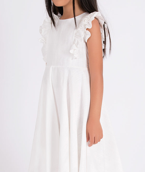 white summer dress 