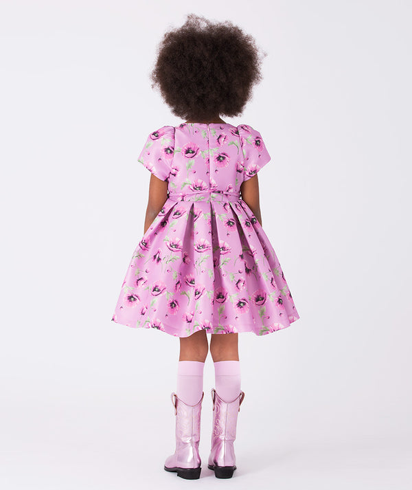 Charming floral-print dress 