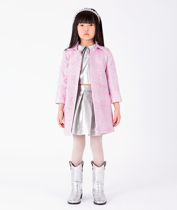 Glitter Pink Girls Jacket