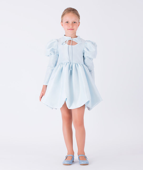 baby blue balloon skirt princess dress