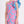 Load image into Gallery viewer, blue one shoulder dress with pink flower prints
