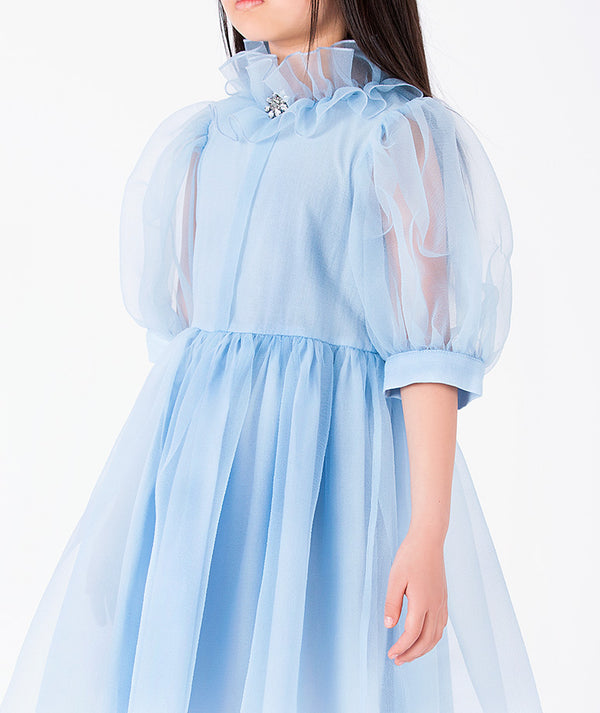 Organza Ruffles Girls Dress