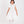 Load image into Gallery viewer, Girls&#39; white dress with flutter sleeves and knee-length design
