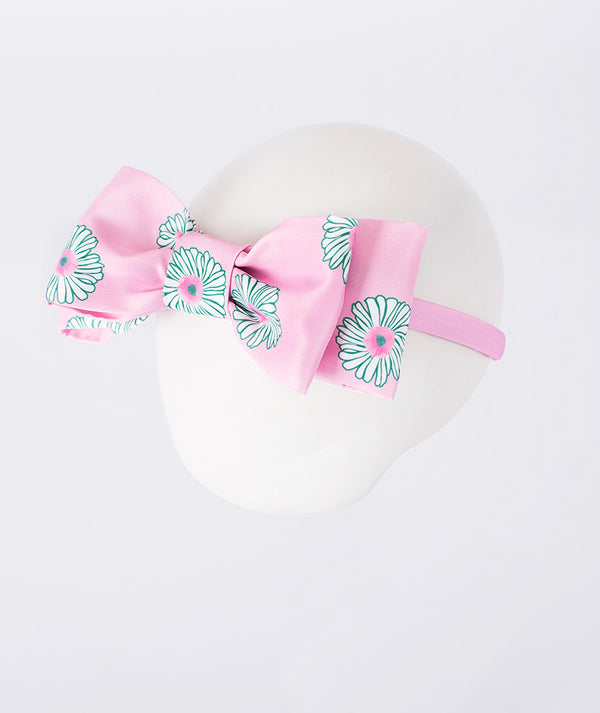 Floral Pink Headband