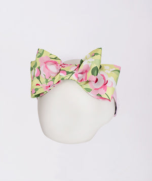 green floral headband