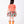 Carica l'immagine nel visualizzatore Galleria, Back view of 3D Flower Appilqués Girls Outfit | 2 Pieces in mint green for girls ages 3 to 12, showing the silhouette and refined construction
