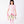 Load image into Gallery viewer, Front view of 3D Rose Appliqué Girls Dress in blush pink structured matte satin for girls ages 3 to 12, showing overall silhouette and styling
