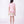 Load image into Gallery viewer, Back view of 3D Rose Appliqué Women's Dress in pink structured matte satin, highlighting neckline, sleeves and embellishments

