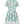 Load image into Gallery viewer, 3D Appliqué Floral Mint Women's Dress
