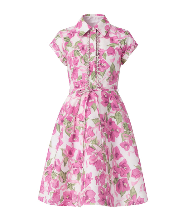 Crystal Trim Women's Dress