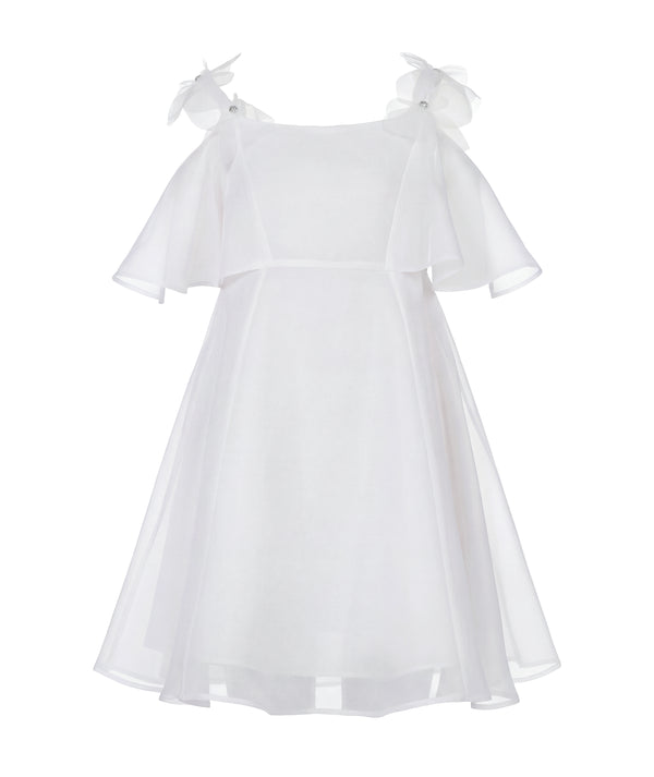 Crystal Flower Strap Women's Dress