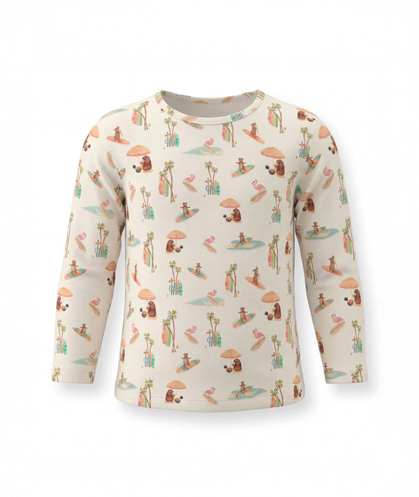 Long Sleeve Tee — Beach