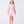 Load image into Gallery viewer, Front view of crystal neckline pink girls occasion dress by Mama Luma, sleeveless flower girl dress with pleated skirt and elegant silhouette
