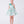 Load image into Gallery viewer, 3d flower applique mint girls party dress from 3-12 years
