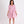 Load image into Gallery viewer, pink jacquard dress with sparkling buttons
