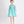 Load image into Gallery viewer, mint shimmery feathered dress
