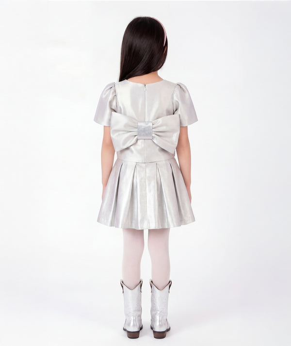 Silver Girls Outfit | 2 Pieces