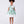Load image into Gallery viewer, Girls floral A-line dress in mint by Mama Luma with a structured bodice and full skirt, perfect for birthdays, weddings, and special occasions, available in sizes 3–12
