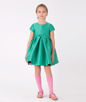 Mint Bow Charm Dress