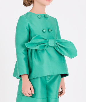 Mint Bow Jacket