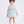Load image into Gallery viewer, baby toddler girl wearing a light blue floral dress on a white background
