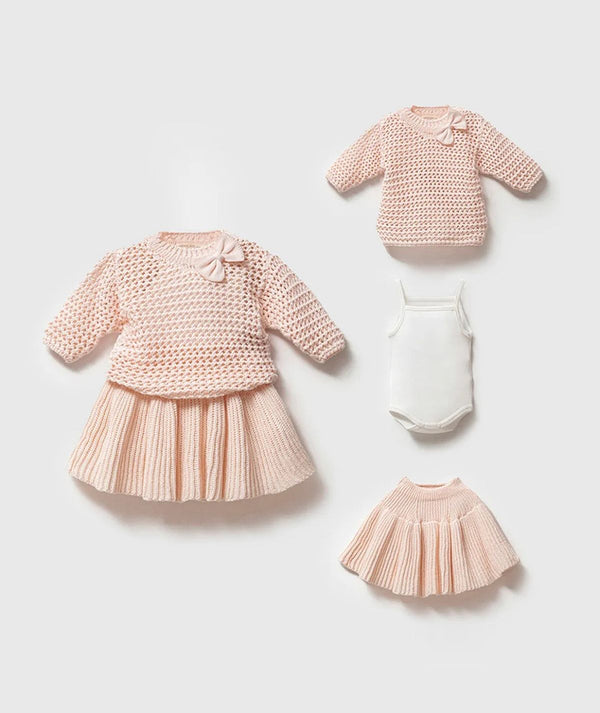 Little Luxe Newborn Knitwear Set | 3 Pieces