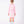 Load image into Gallery viewer, Back view of blush pink cape dress with silver boots
