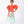 Load image into Gallery viewer, Front view of Balloon Sleeves Girls Outfit | 2 Pieces in mint green for girls ages 3 to 12, a premium children’s design by Mama Luma
