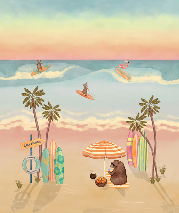 Baby Romper — Beach