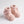 Charger l'image dans la galerie, Blush bow knit baby booties luxury newborn knit footwear perfect for special occasions
