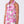 Load image into Gallery viewer, Close-up of bougainvillea floral print and halter neckline on a girls jumper, highlighting lightweight fabric and refined detailing.
