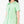 Load image into Gallery viewer, Front view of Button-Front Girls Twill Dress in mint green for girls ages 3 to 12, a premium children’s design by Mama Luma, image 2
