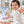 Carica l'immagine nel visualizzatore Galleria, Baby loungewear outfit photographed in a casual lifestyle setting, view four.
