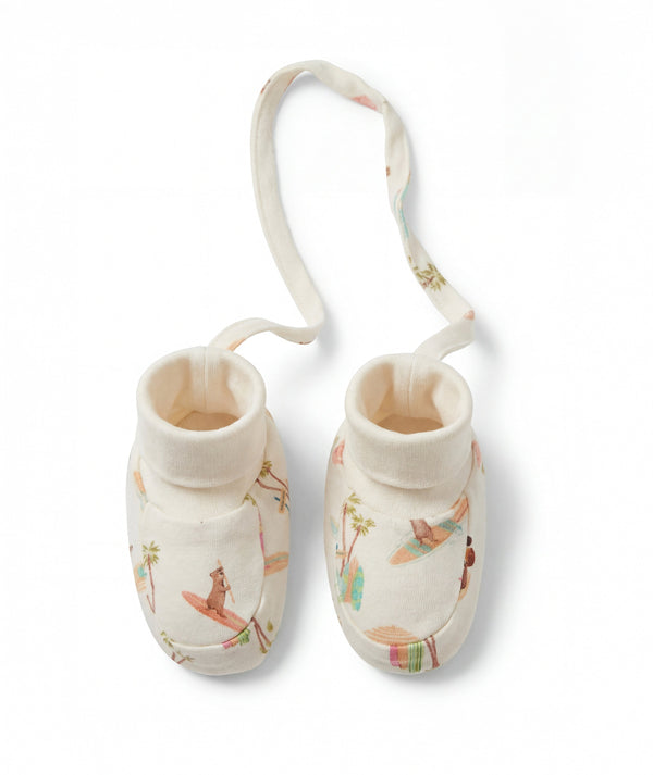 Casa Marisol illustrated cotton baby socks, alternate 2